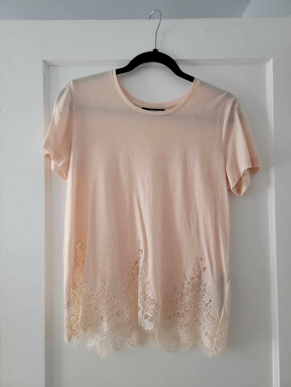 Brand New The Kooples Semi-Sheer Tee T-Shirt Size 2